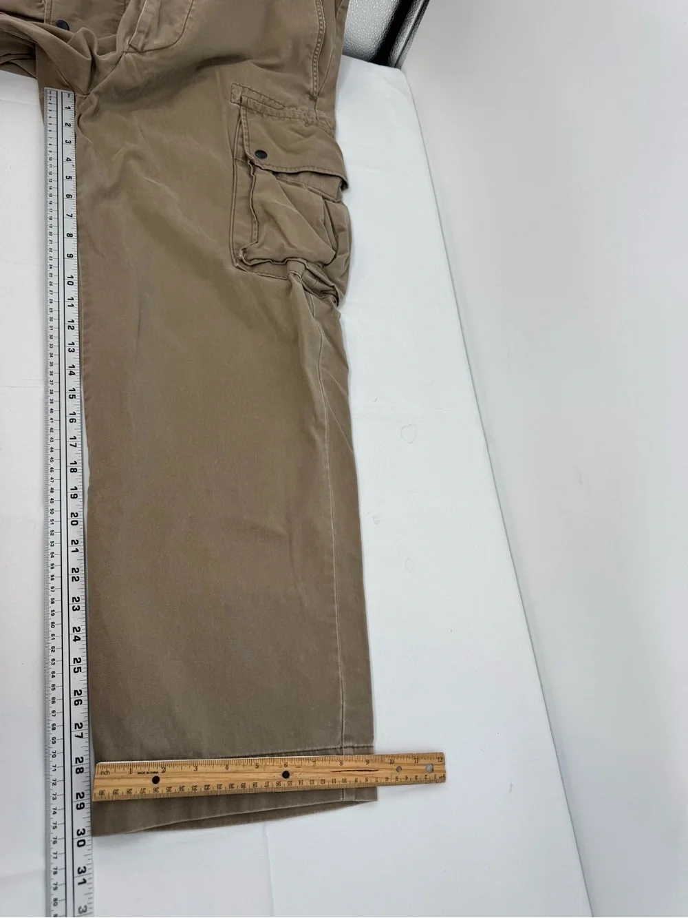 Ralph Lauren Polo Chino 67 Rare Cargo Pants 35x30 Vintage Rare Pockets 1990's